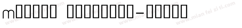 Medium strongth字体转换